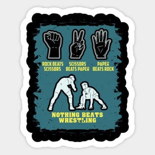 Wrestle Coach Funny Wrestling Wrestlers Gift Idea Sticker